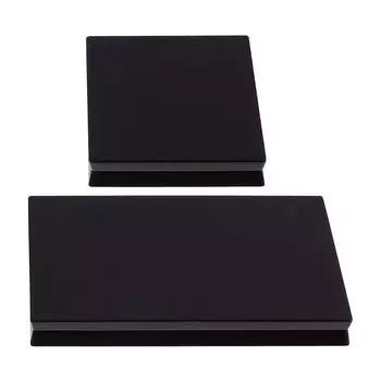 KESYOO Палитра теней для век Магнитная палетка Футляр для теней для век Палитра для губ с зеркалом для макияжа Палитра для макияжа Футляр для хранения косметики своими руками