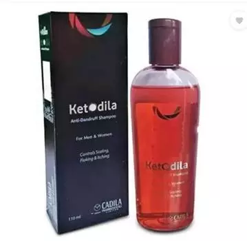 Ketodila ШАМПУНЬ ПРОТИВ ПЕРХОТИ И ПРОТИВ ВЫПАДЕНИЯ ВОЛОС НАБОР 3 ШАМПУНЯ ( 330 мл ) (330 мл)