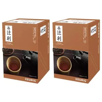 KEURIG Tsujiri Uji Hojicha 24 чашки x 12 шт. x 2 коробки ROSTED GREEN TEA K-CUP (2г набор)