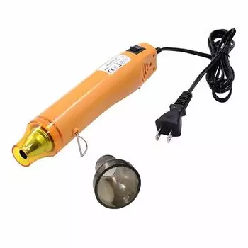 KEWAYO Heat Маленький нагреватель горячего воздуха для тиснения Тепло Горячий воздух Совместимость со смолой DIY Ручная термоусадка бумаги Тепло Мини Термопистолет Термопистолет,