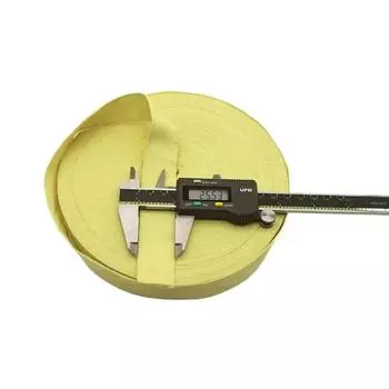 Кевларовый высокопрочный износостойкий ремень безопасности для сумки, огнестойкая огнестойкая тесьма, промышленная арамидная лента, 10 метров 10M