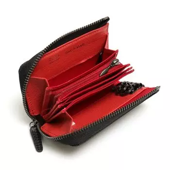 Key Case Chatten Hybrid Leather Our Limited Special Order Model Red [Neu Interesse] Men s [04]