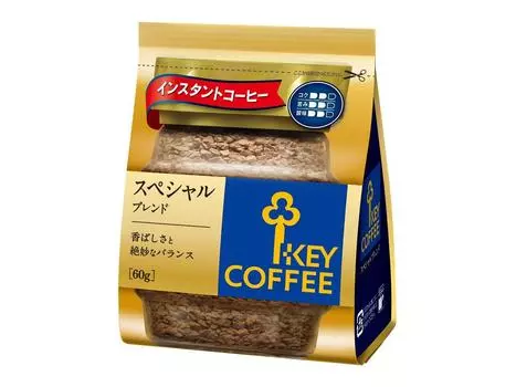 Key Coffee Instant Coffee Special Blend 60g x 4 Bags Bag/Refill
