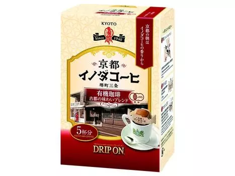 Key Coffee Kyoto Inoda Coffee Органический кофе Ancient Capital Flavor Blend 5 чашек Drip-on