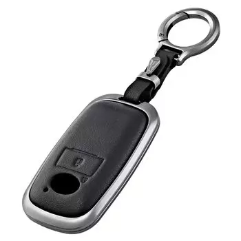 Key Compatible with Premium Zinc Alloy and Genuine Leather Smart Key [OFFCURVE] Toyota/Daihatsu Case, Toyota/Daihatsu Raize/Rocky, Cover, Stylish,