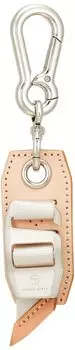 Key Hook Buckle Key Ring Key Ring Beige [Masterpiece] Men s Chain/Chain