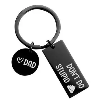 Key Ring Funny Decorative Pendant Keychain Keyring Backpack Bag Jewelry Decoration Attachment Collectibles Birthday Gifts