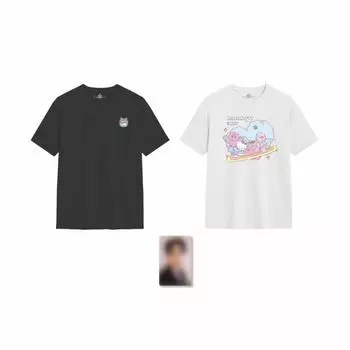 Key X Hello KiTTy 10 T shirT Pop Up sTore Official Md 1.BLACKver.