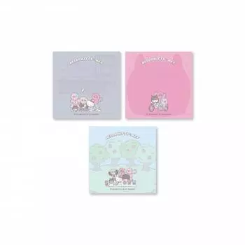 Key X Hello Kitty 16 Memo Paper Set Pop Up Store Официальный Md