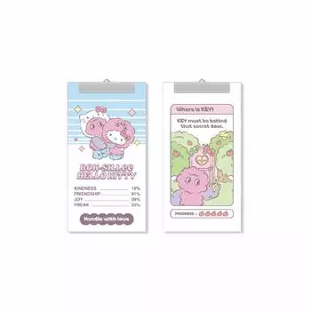 Key X Hello Kitty 20 Diy Keyring Label Charm Pop Up Store Official Md 1.Aver.