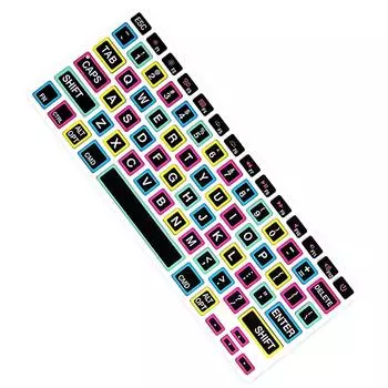 Keyboard Film Keypad Cover Protective Gear Letter Waterproof Oilproof Dustproof Keep Clean Gaming Accessories Laptop Supplies