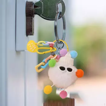 Брелок для ключей, сумка, декор, подарок на день рождения, уникальный для семьи, взрослых, друзей, детей Multicolor