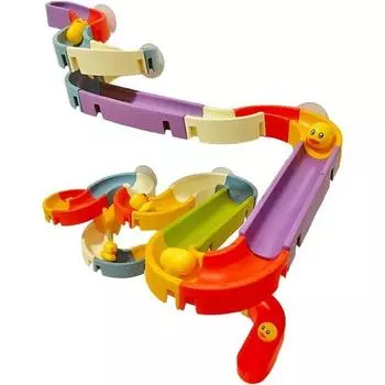 Keygers Water Slide Block Five Senses Development Bathing Play Teaching Aid Toy 48p, корейские игрушки для ванной