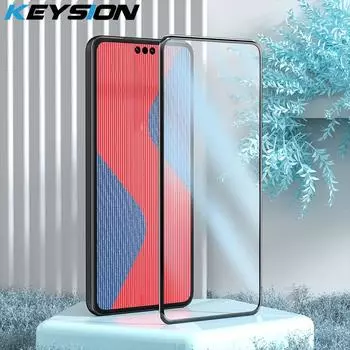 KEYSION полное покрытие из закаленного стекла для Huawei Mate 60 P60 Pro Nova 11 i Y91 Y71, защитная стеклянная пленка для экрана для Honor 90 70 Lite for Huawei Mate 60 чёрный