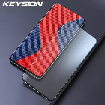 KEYSION Полное покрытие из закаленного стекла для Xiaomi POCO X6 X6 Pro 5G HD Защитная стеклянная пленка для экрана для POCO M6 Pro 4G M6 Pro 5G for POCO X6 чёрный