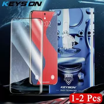 KEYSION закаленное стекло полное покрытие для OPPO Reno 13 Pro 5G HD прозрачная защитная стеклянная пленка для экрана телефона для OPPO Reno13 F 5G for OPPO Reno13 5G