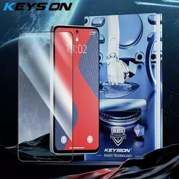 KEYSION закаленное стекло полное покрытие для OnePlus Nord 4 3 5G CE 4 3 Lite 5G N30 SE HD защитная стеклянная пленка для экрана 1+ Ace 3v 2V for OnePlus Ace 2V чёрный