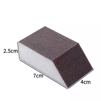 Keystone emery sponge wipe kitchen cleaning tools remove rust home cleaning brush dishes washing pot diamond sponge block