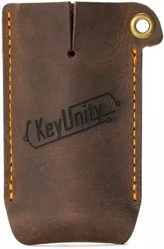KeyUnity KA16 Натуральная кожа Мини кожаный инструмент Удобный Натуральная кожа Инструмент EDC Натуральный Подходит для улицы KF01 Кожаный EDC Карманный Слип Пакет, Сумка,