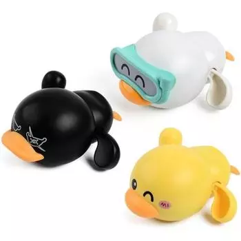 Keyzus Toddlers Swimming Duckling Three Musketeers Bath Toys Set of 3, Корейские игрушки для ванны