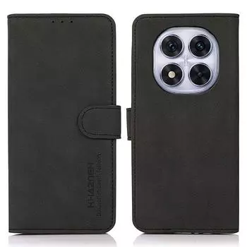 KHAZNEH Для Xiaomi Redmi Note 14 Pro 5G/Poco X7 5G Чехол-подставка Кожаный кошелек Чехол для телефона Black