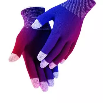 Киберспортивные игровые перчатки с защитой пальцев, противоскользящие, чувствительные к прикосновениям, для мужчин и женщин