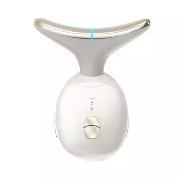 Kiboer Facial Beauty 8 функций в EMS Facial Beauty LED Electric Light Vibration Beauty 3 3 Простое в использовании домашнее устройство Facial Beauty White, 1, ролик, белый