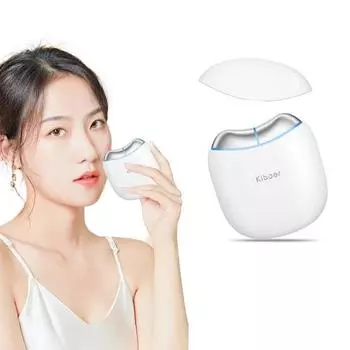 Kiboer Facial Beauty Device, Electric Kasa, Lifting, EMS LED Light, Warm Sensation, Small Face, Single Use, Face Care, Body Care, Facial Roller, Unise