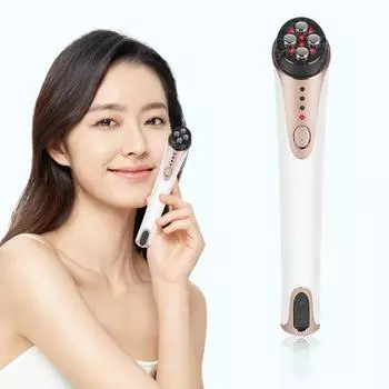 Kiboer Intensive Eye Care, Устройство для ухода за кожей вокруг глаз, Уход за кожей вокруг глаз, Упругость, Подтяжка, Ионофорез RF, EMS, Красный светодиод, Уход за полостью рта, 3 уровня регулировки, Экономия времени