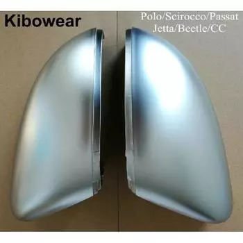 Кибоодежда для Polo 6R 6C (АБС Хром) Серебристые накладки на боковые зеркала подходят для VW Scirocco Passat B7 CC Polo 6R indicator