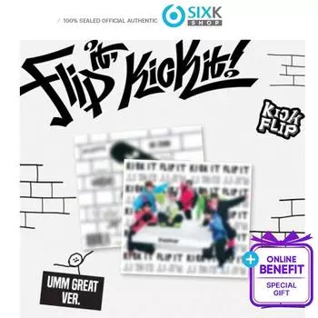 KickFlip 1-й мини-альбом [Flip it, Kick it!](Ммм, отличная версия.) DIgipack (Онлайн-преимущество) NO POB