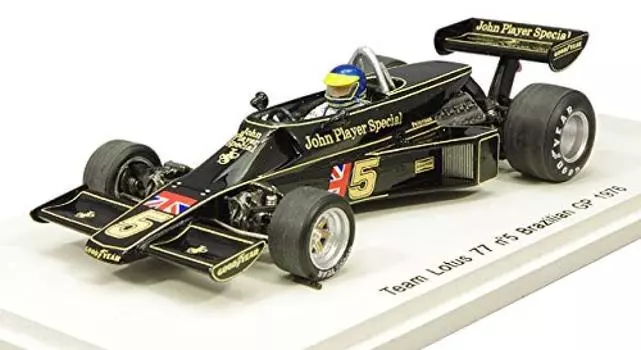 Kidbox PLANEX Lotus 77 Гран-при Бразилии 1976 года Готовый продукт 1/43 #5