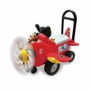 Kiddieland Kiddieland Disney Mickey Airplane Red