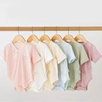 Kiddiezoom для маленьких мальчиков и девочек, комбинезон без костей, детский двойной ремень с защитой живота, мягкая удобная одежда для новорожденных 66CM