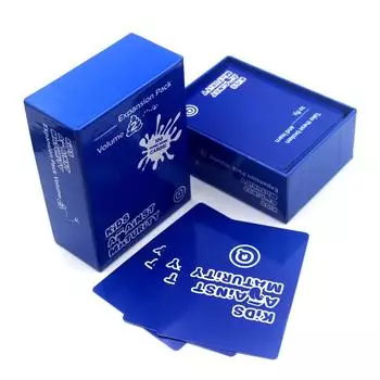Kids Against Maturity Expansion Pack #2, карточная игра для детей и семей, супер веселая и смешная для семейного игрового вечера