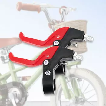 Детский велосипедный тормозной рычаг Велосипедные рычаги Руль Тормоза Ручки Детали синий