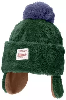 Kids Boa Knit Cap Green [Coleman] 430-0011 зелёный