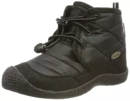 Kids Boots HOWSER II CHUKKA WP Hauser Two Chukka Waterproof cm [Keen] (15.0~23.5cm) Black/Black 19.5