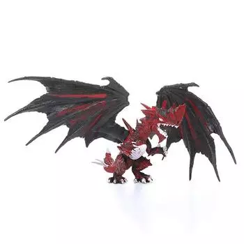 Kids Dinosaur Monster Model Figure Toys 3D Flying Dragon with Wings for Boys Gift Desktop Ornaments