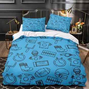 Kids Graffiti Pattern Duvet Cover Hip Hop Style Comforter Cover Science Bedding Set Full Queen King 2/3pcs Polyester Quilt Cover 70x133cm 2pcs