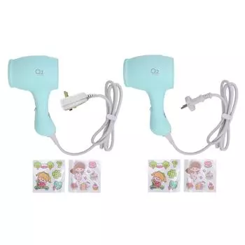 Kids Hairdryer 3 Modes 3 Speeds Constant Temperature Overheat Safety Hair Care Ionic Hair Dryer for EU Plug 220V 550W