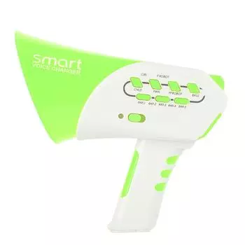 Kids Loudspeaker Multi Voice Changer Amplifier Speaker Toy Funny Speaker Education Toy(Green) зелёный