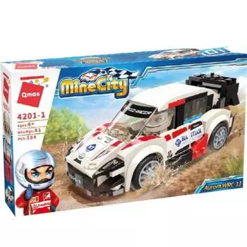 Kids Pang Pang Qman F1 Aurora Block WRC11, разные цвета, популярные корейские игрушки