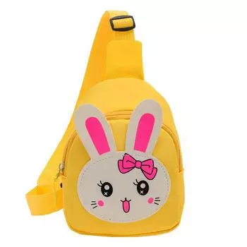 Kids Pattern Rabbit Crossbody Bag With Fun Animal Print For Children Preschool