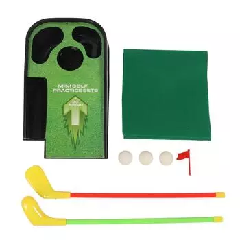 Детский коврик для гольфа, набор игрушек для спорта в помещении, электрическое тренировочное оборудование для гольфа, паттинг-грин с
