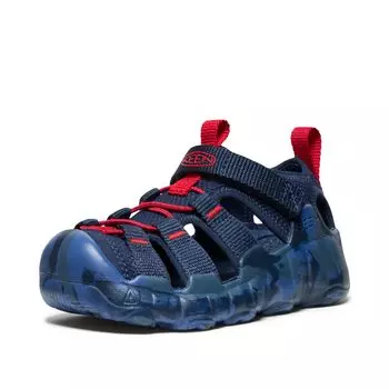 Kids Sandals 1030839 NAVAL CARPET cm [Keen] ACADEMY/RED 17.0