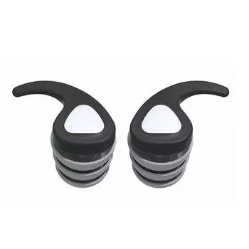 Kids Swimming Ear Plugs Waterproof Silicone Sound Blocking Earplugs Reusable Children Ear Protector for 4-12 Years Olds Children чёрный