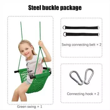 Kids Swing Seat Ropes Heavy Duty Rope Play Children Swing Set