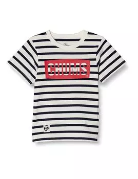 Kids Tops Logo KXL [Chums] Kid s T-Shirt White/NavyRed2