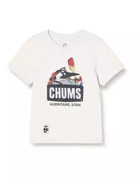 Kids Tops River Guide Booby White KM [Chums] Kid s T-Shirt белый